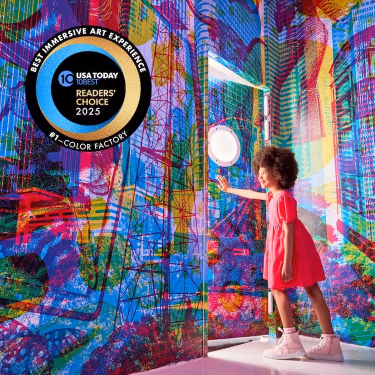 Color Factory Wins “Best Immersive Art Experience in the USA” for the Second Year in a Row