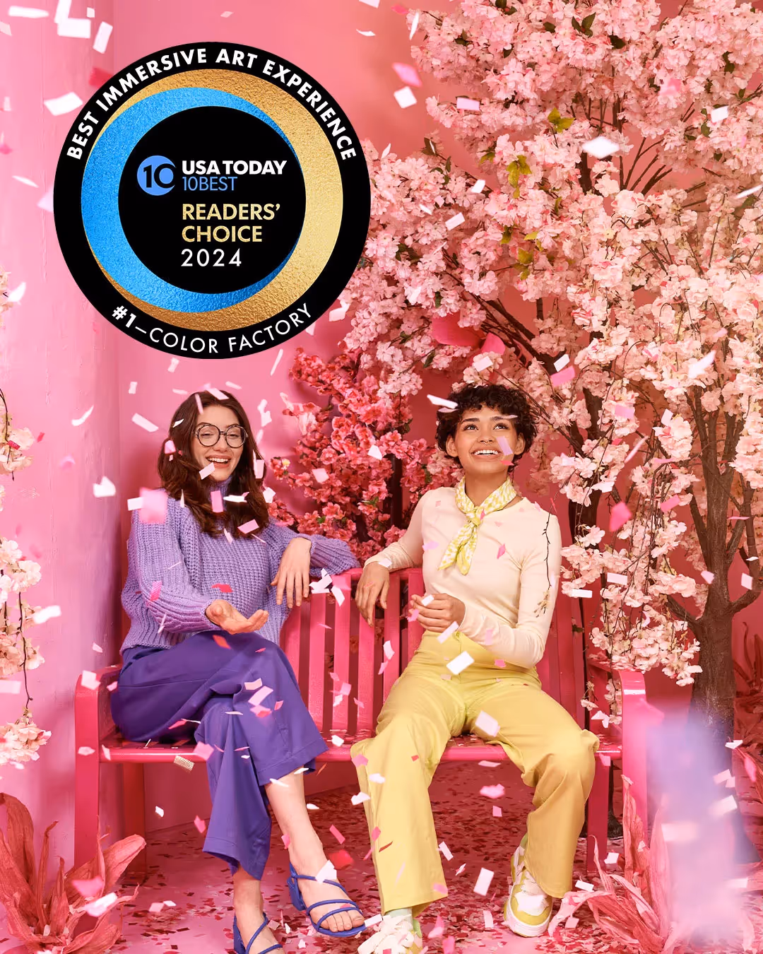 Color Factory Voted #1 Immersive Art Experience in the USA